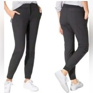 Athleta Dark Gray Work It City Wool Jogger Pant